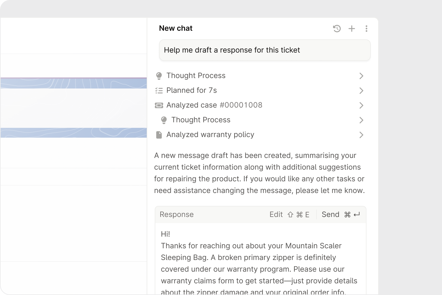 Help agents reply faster