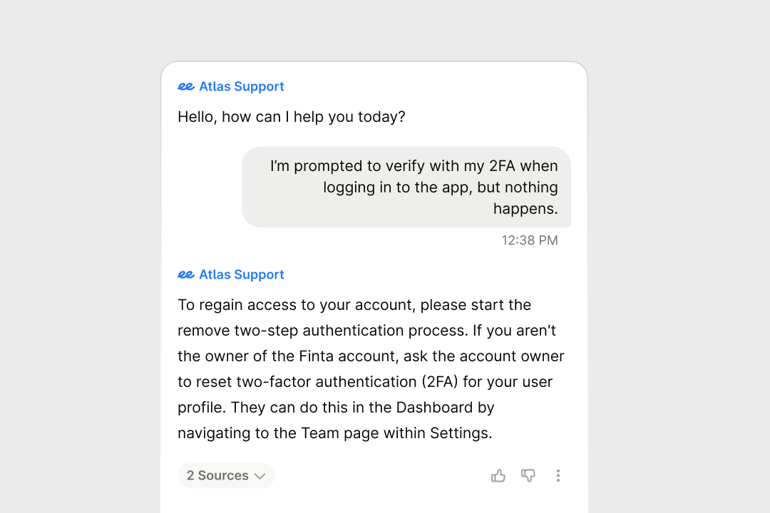 Respond to users instantly